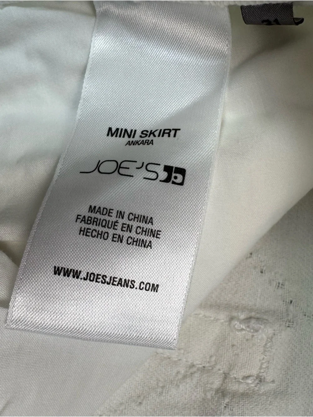 NWT New $128 Joe's Jeans Diamond Pattern Mini Skirt In Ankara Size 31